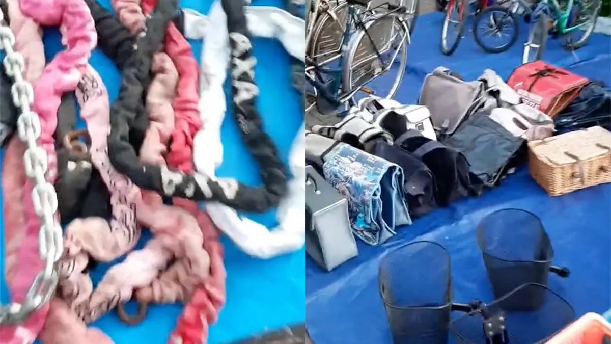 Fietsendieven op de vrijmarkt in Utrecht?