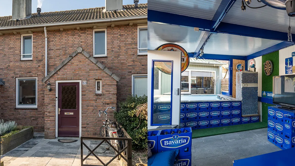 In Helmond staat een woning met Bavaria bar en jacuzzi te koop