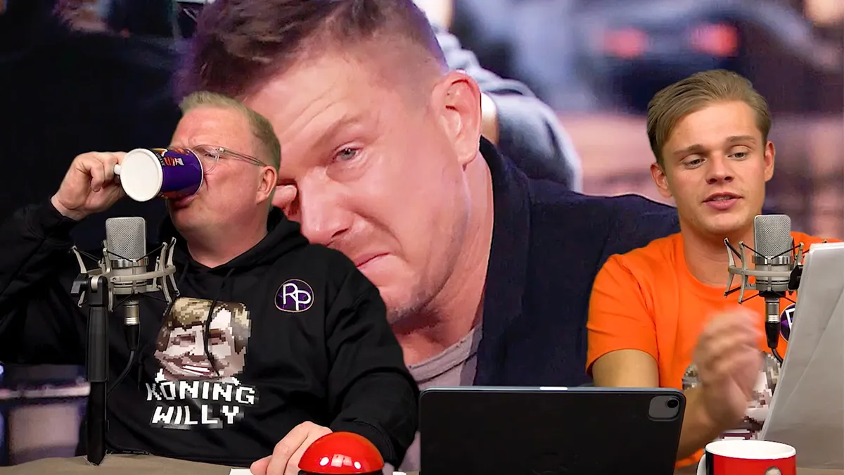 Jan Roos en Dennis Schouten van Roddelpraat buigen voor eisen van John de Mol