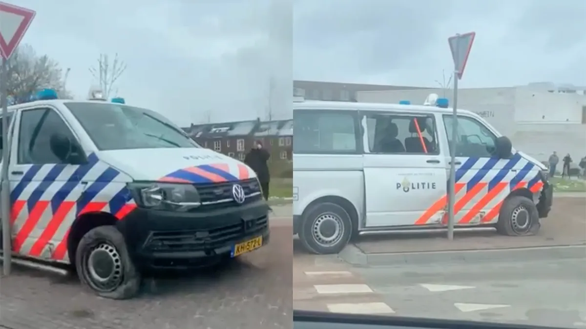 Meerdere politiewagens kapot in Gorinchem na achtervolging