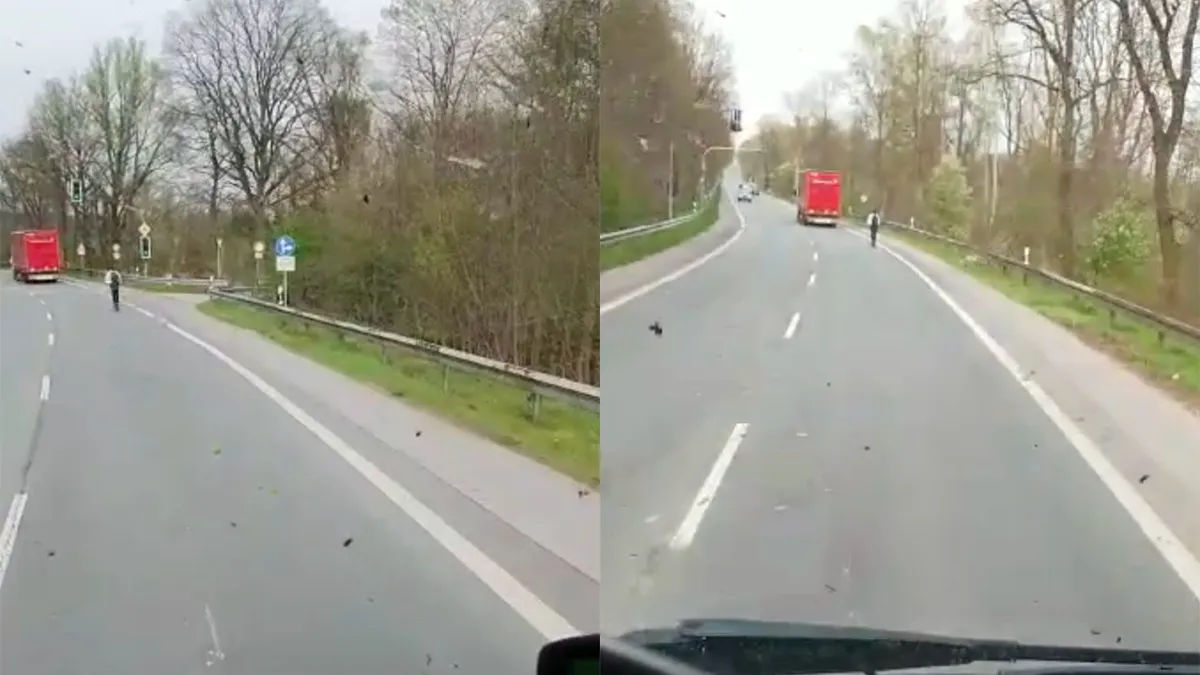 Met zo'n elektrische step kun je dus harder dan 70 km/u rijden op de weg