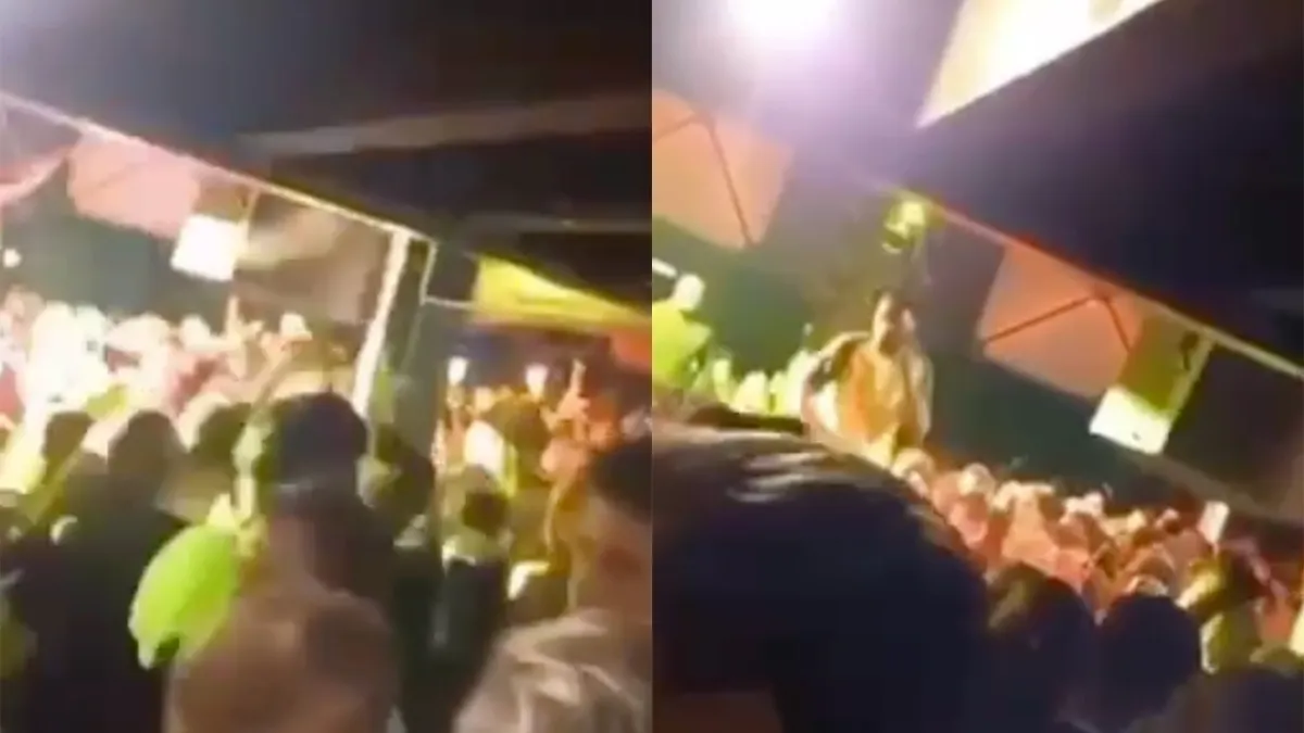 Video van moment dat Rapper Sevn Alias een biertje cadeau krijgt