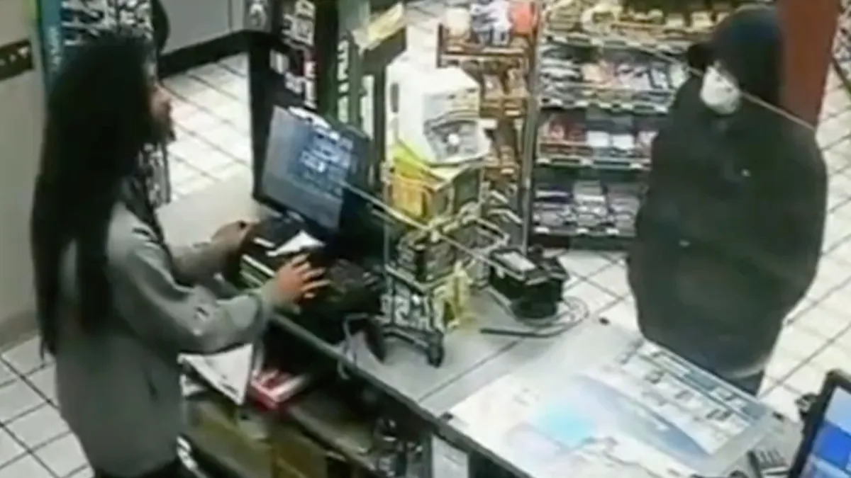 Overvaller kom erachter dat hij niet de enige met een vuurwapen is