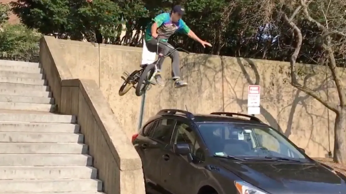Ook de slechte freestyle stunts worden vastgelegd