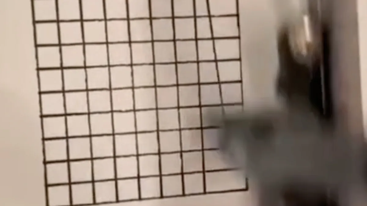 Pas op, deze technische plotter beelden kunnen mensen helemaal gek maken