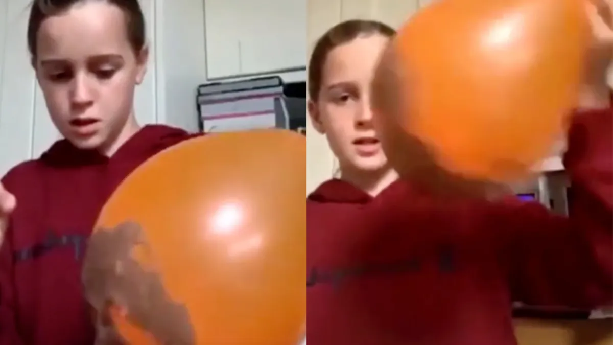 Patissier in de dop heeft oeps momentje