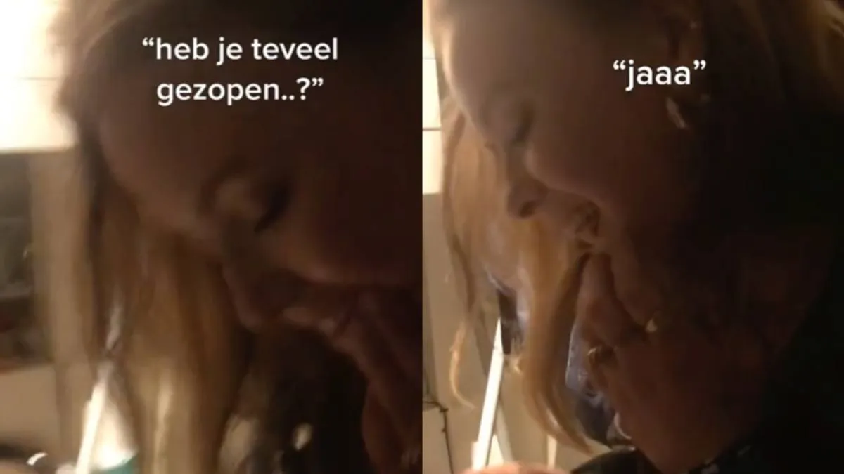 Julie had een prima weekend en een boze vader