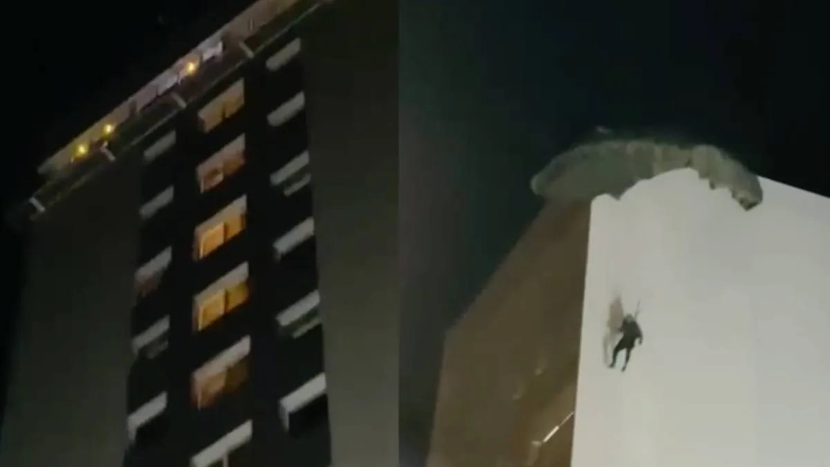 Meest ondoordachte basejump die je vandaag gaat tegenkomen