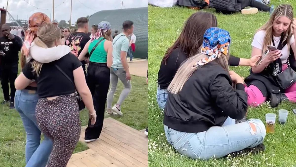 Festivalseizoen is geopend, dus zie je heel veel hoofddoekjes