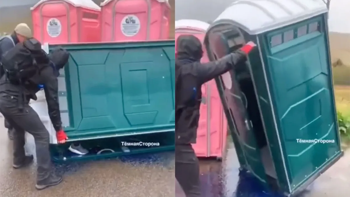 Gebruiker van omgevallen Dixi kan zeker even een tetanus prik gaan halen