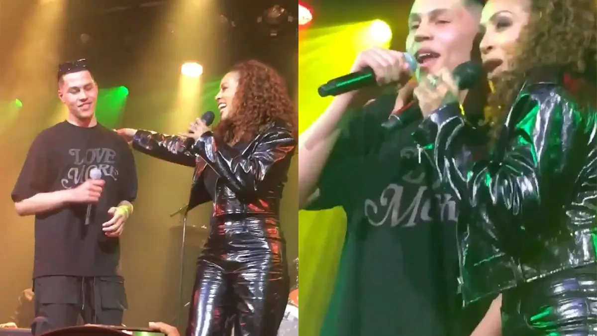 Glennis Grace en zoon slopen geen supermarkt, maar treden samen op in Melkweg