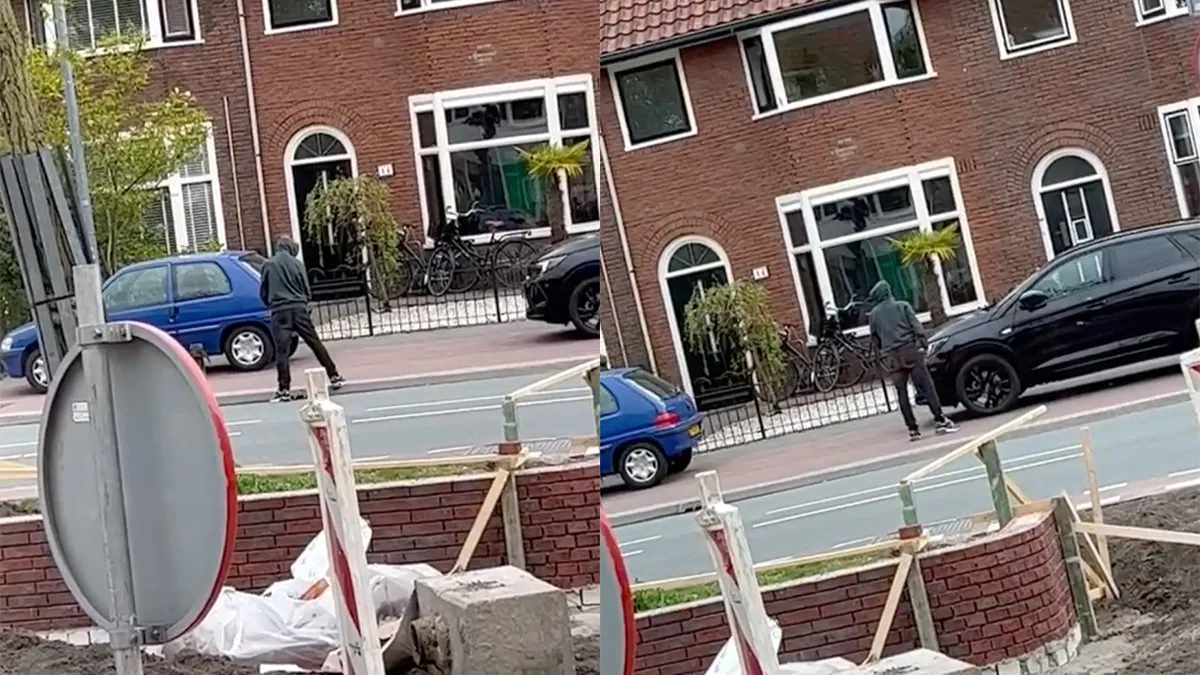 In Hilversum is 'Wildplassen' schijnbaar afgeschaft en is het heel normaal