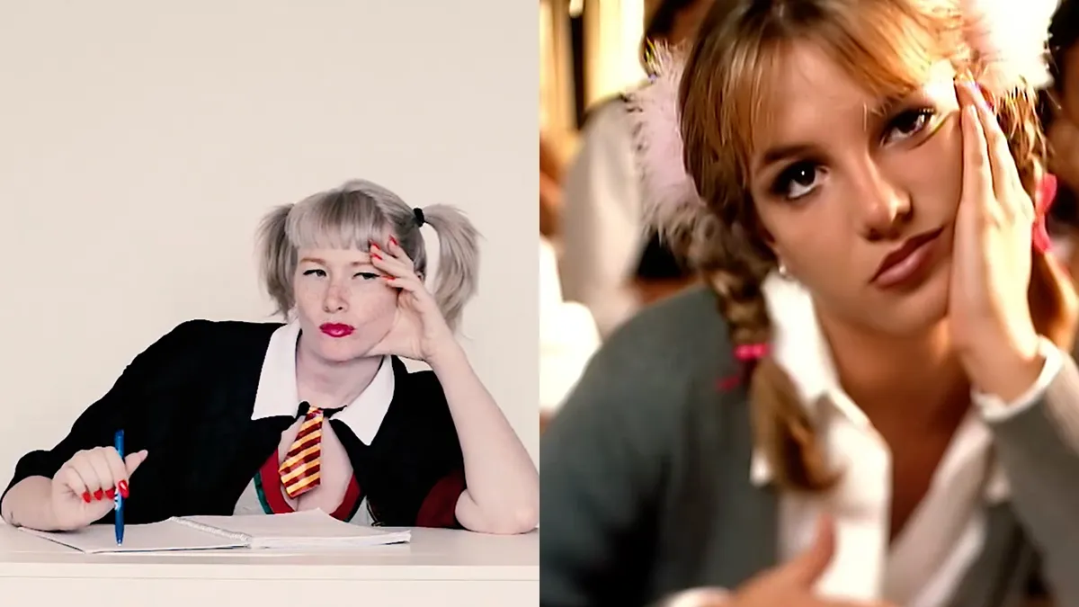 Internet kan uit: IrisQueen maakt remake van 'Baby one more Time'