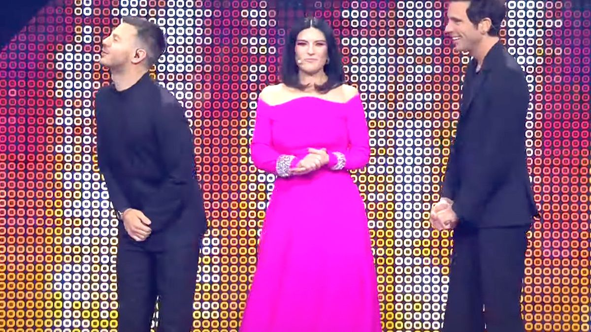 Laura Pausini presenteert het Songfestival en dat ziet er goed uit