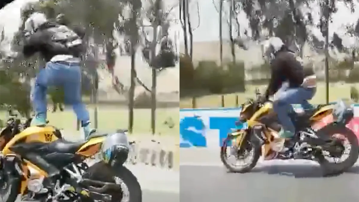 Motorrijder laat truc zien, nu kunnen artsen trukendoos openen