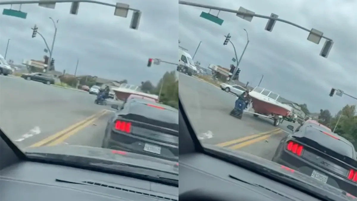 Nee joh, ik sleep die boot wel met mijn elektrische rolstoel naar het water