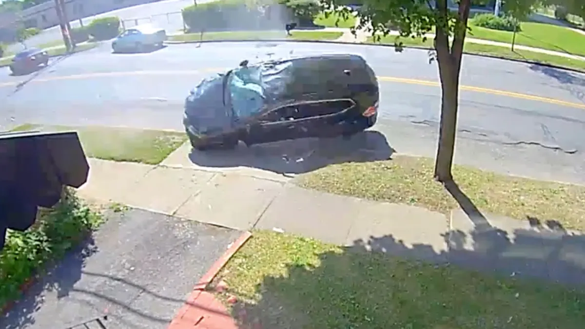 Hollywood actiefilm-achtige crash maakt eind aan achtervolging in Rochester