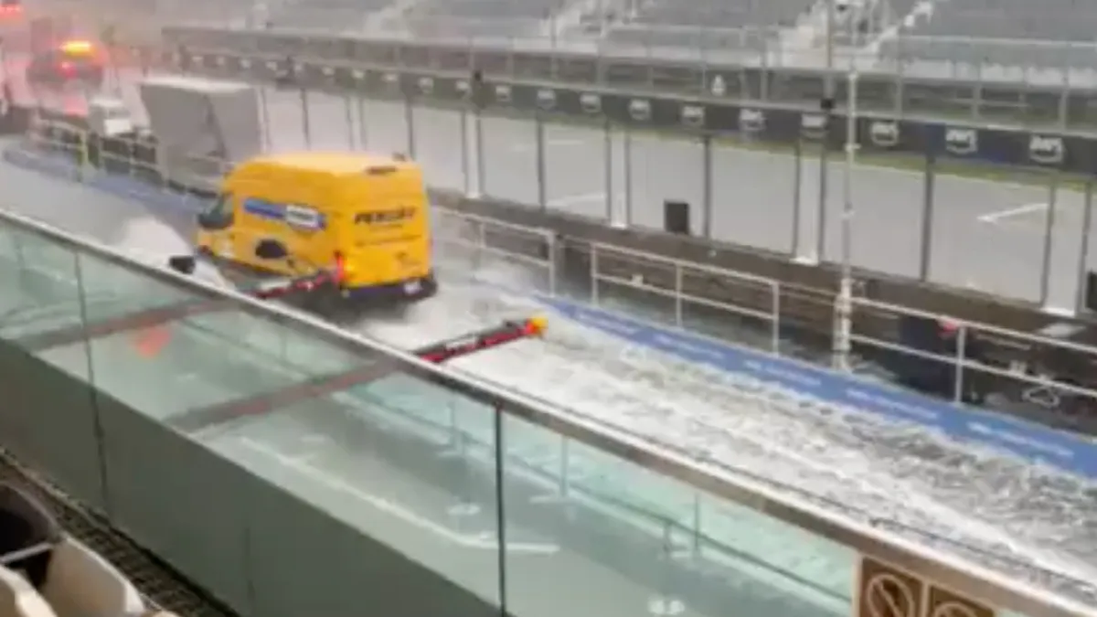 Paddock Circuit Gilles Villeneuve stond een beetje blank
