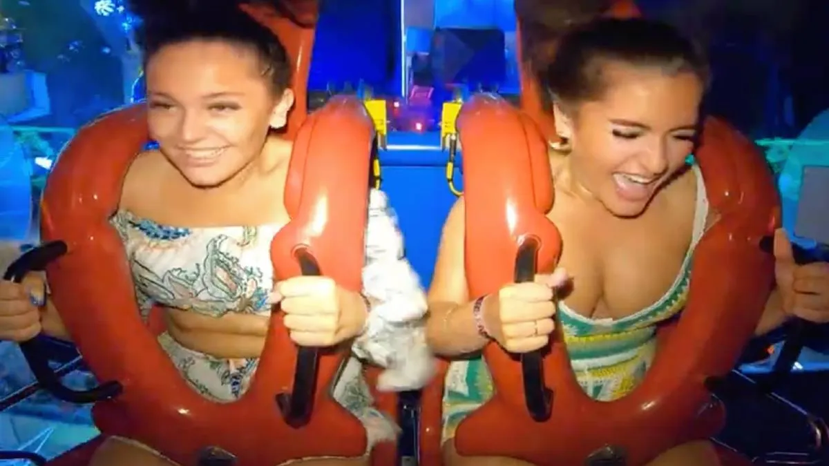 Slingshot attractie doet haar werk weer