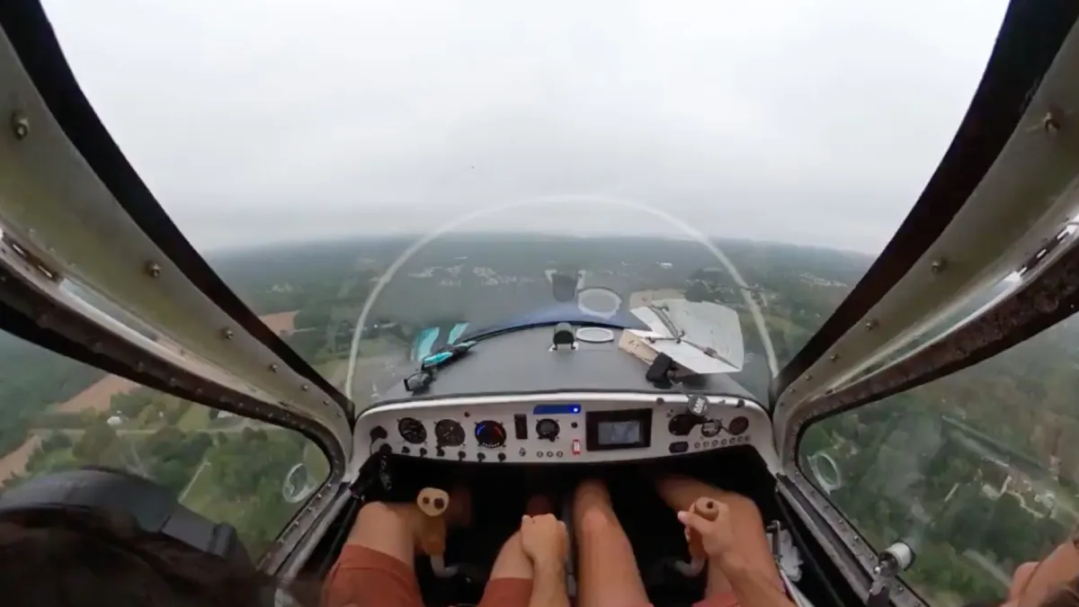Noodlanding na motorpech ging eigenlijk perfect in Virginia