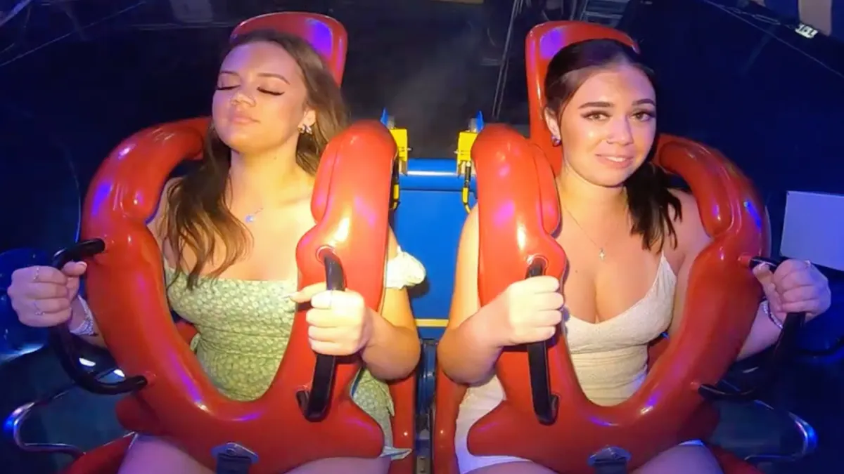 Het wappert weer alle kanten op tijdens lekker Slingshot ritje