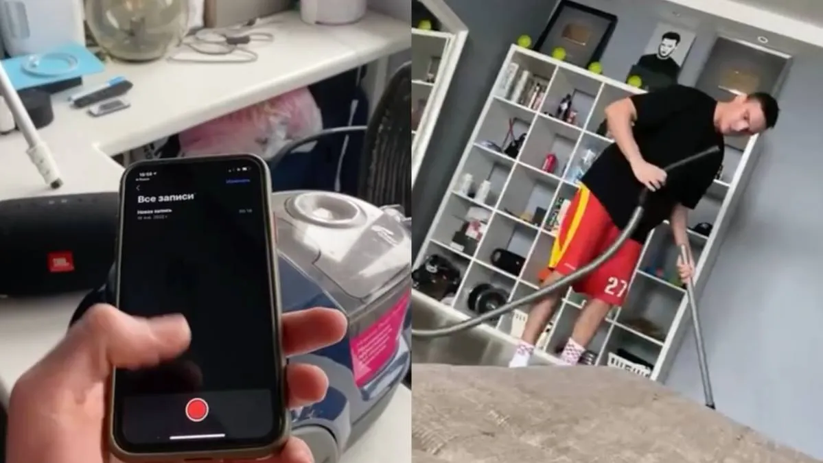 Stofzuiger prank is simpel, maar zeer doeltreffend