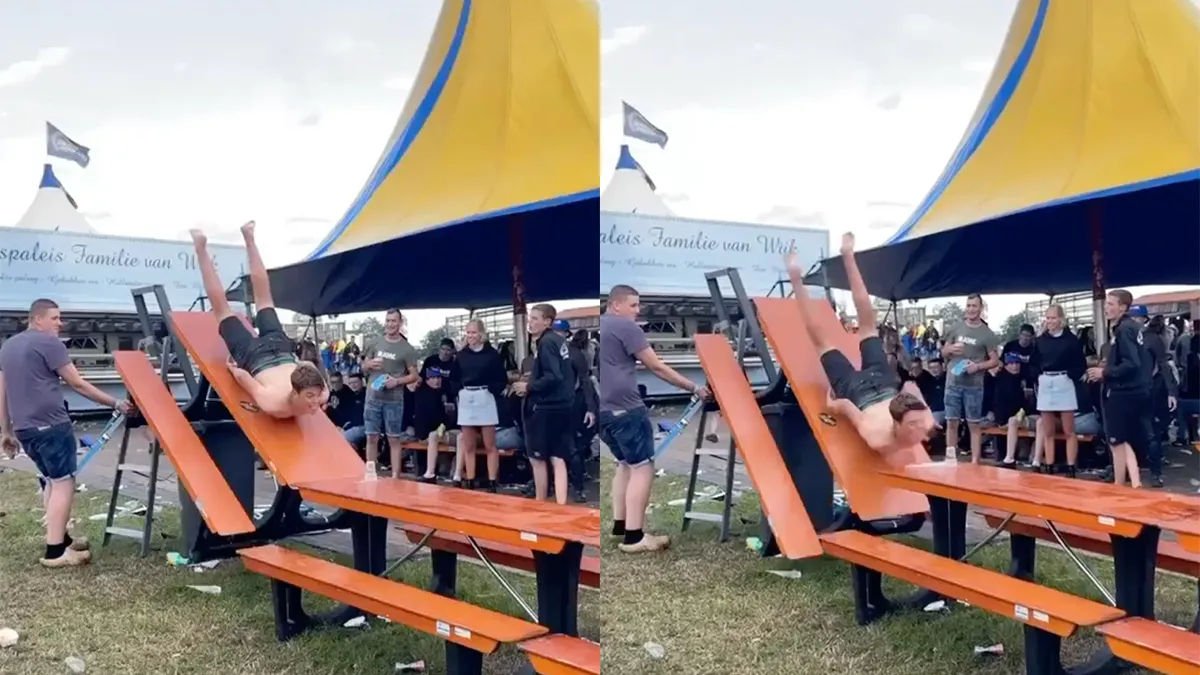 Buikglijder over tafel op Made’s Powerweekend heeft voorlopig nekpijn