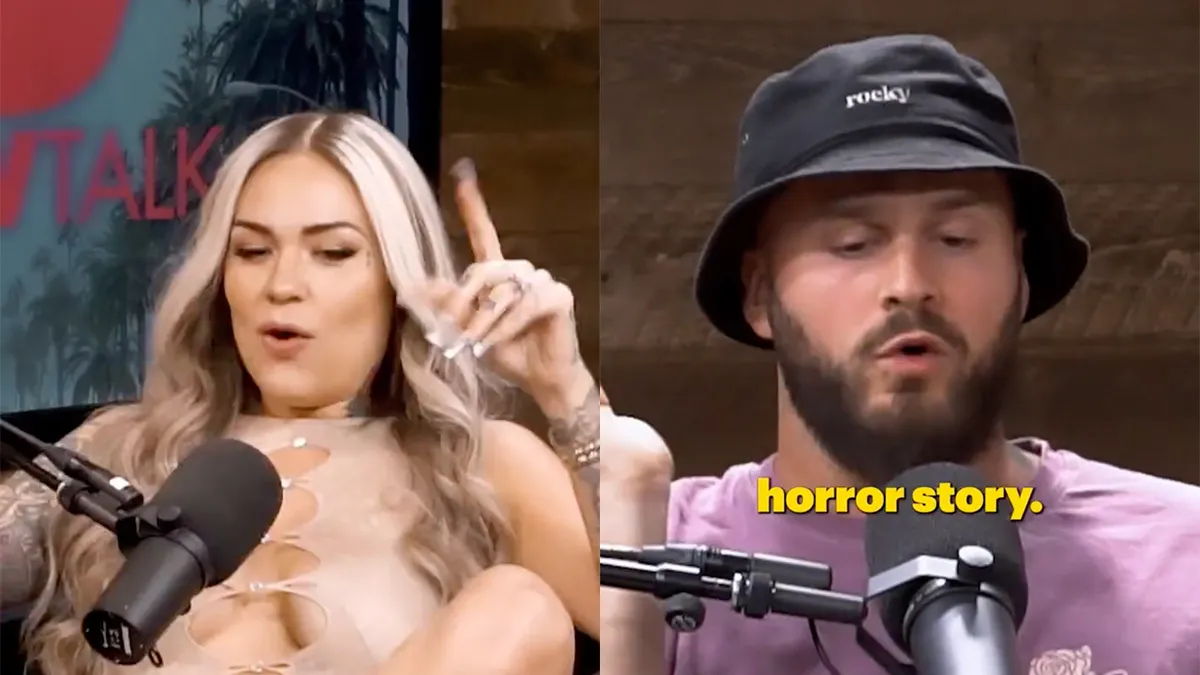 Erotisch model Karmen Karma vertelt in podcast over nummertje met haar ex