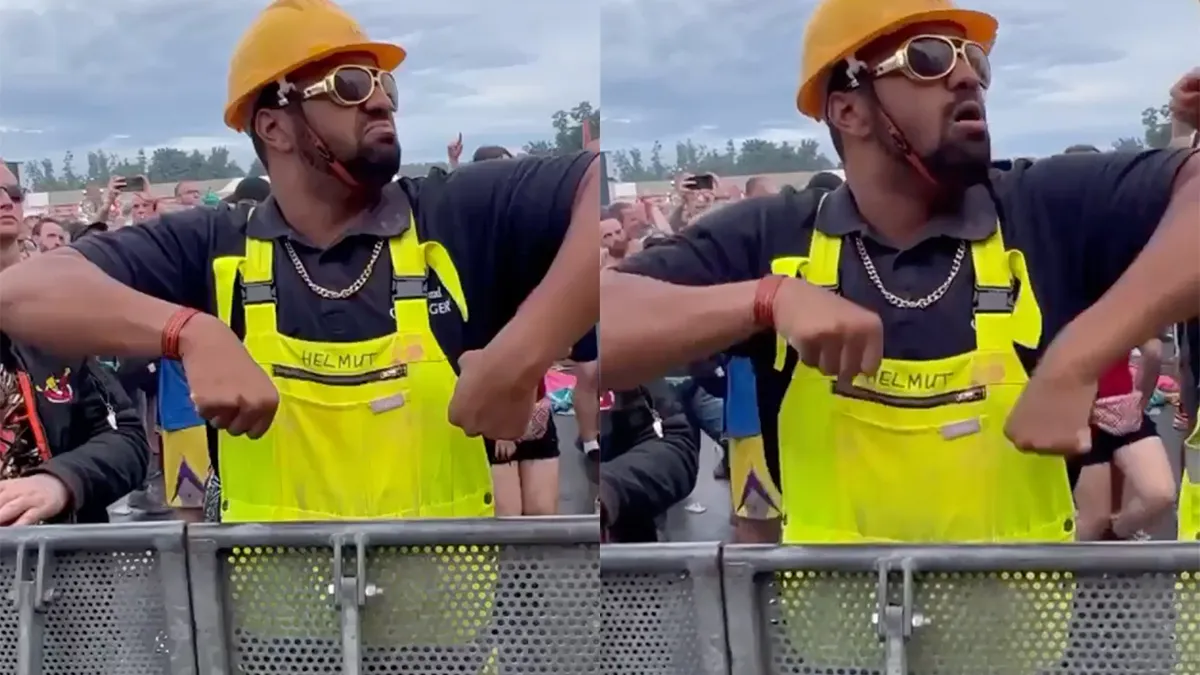 Helmut gaat heerlijk hard op Defqon.1