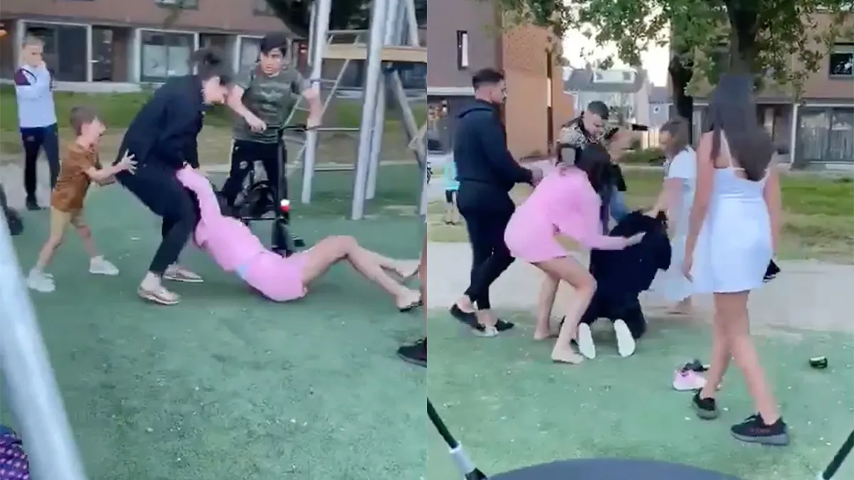 Het was ook warm in Dordrecht en dat resulteerde in ouderwetse fittie