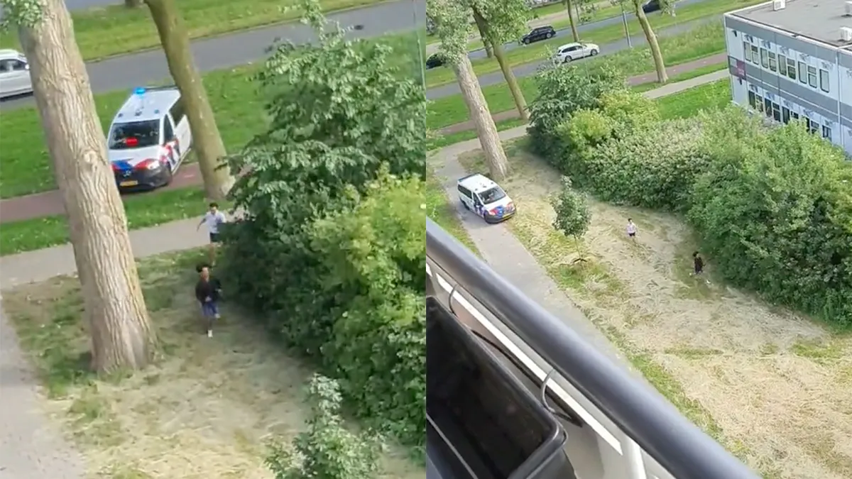 Mama heeft me leren lopen, maar de politie heeft me leren rennen