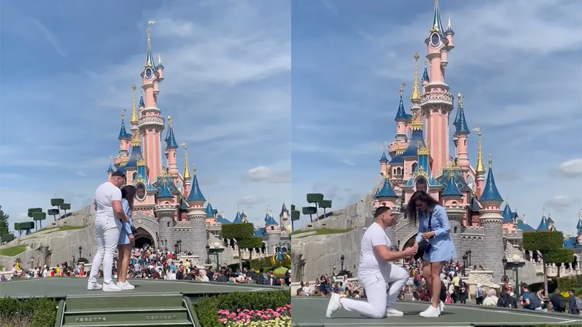 Medewerker van Disneyland Paris verpest magische moment van huwelijksaanzoek