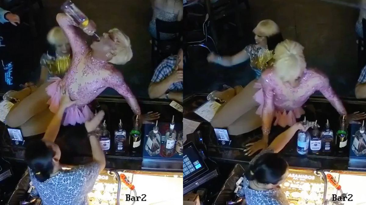 Moeder Karma grijpt in bij dorstige Drag Queen in Las Vegas