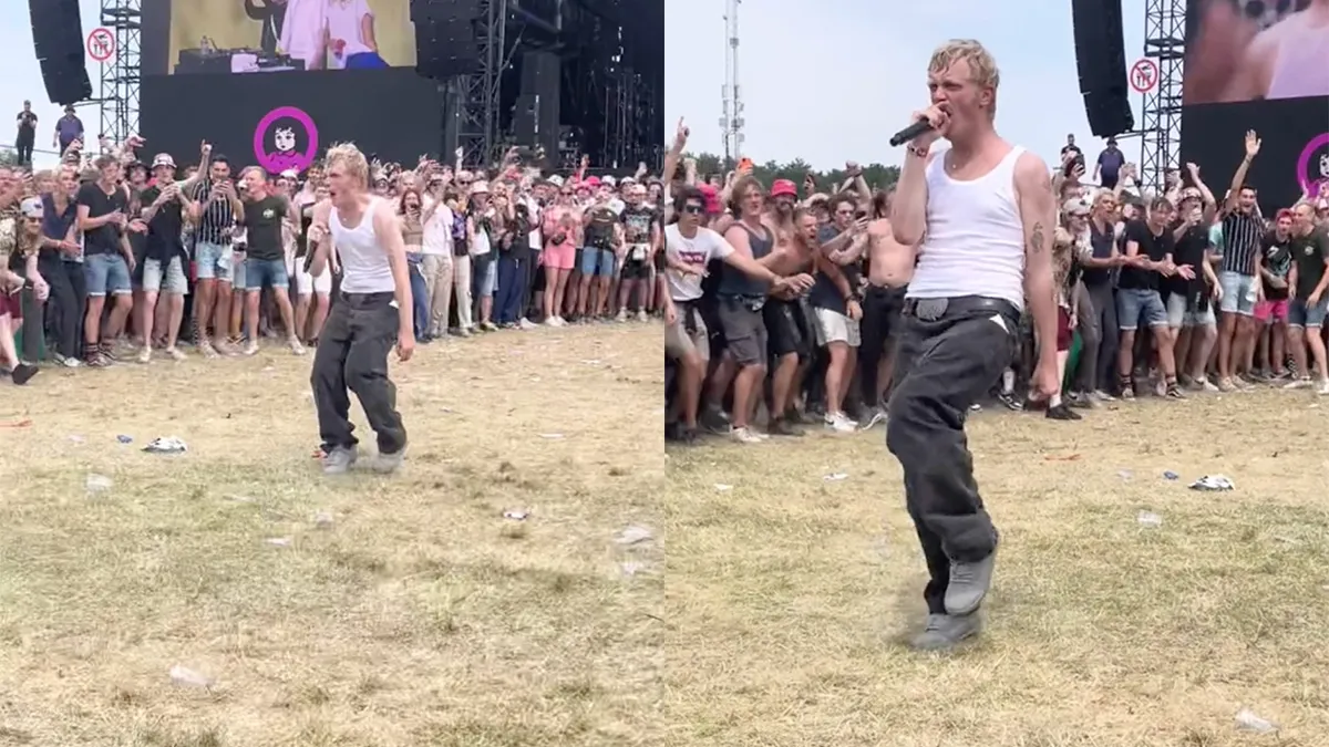 Moshpit van Joost Klein op Pinkpop 2022 is legendarisch