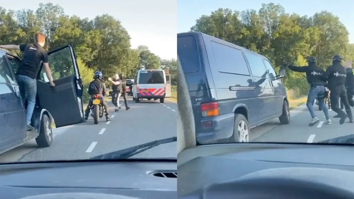 Sow, de spanning staat er goed op bij de politie in Kootwijkerbroek!