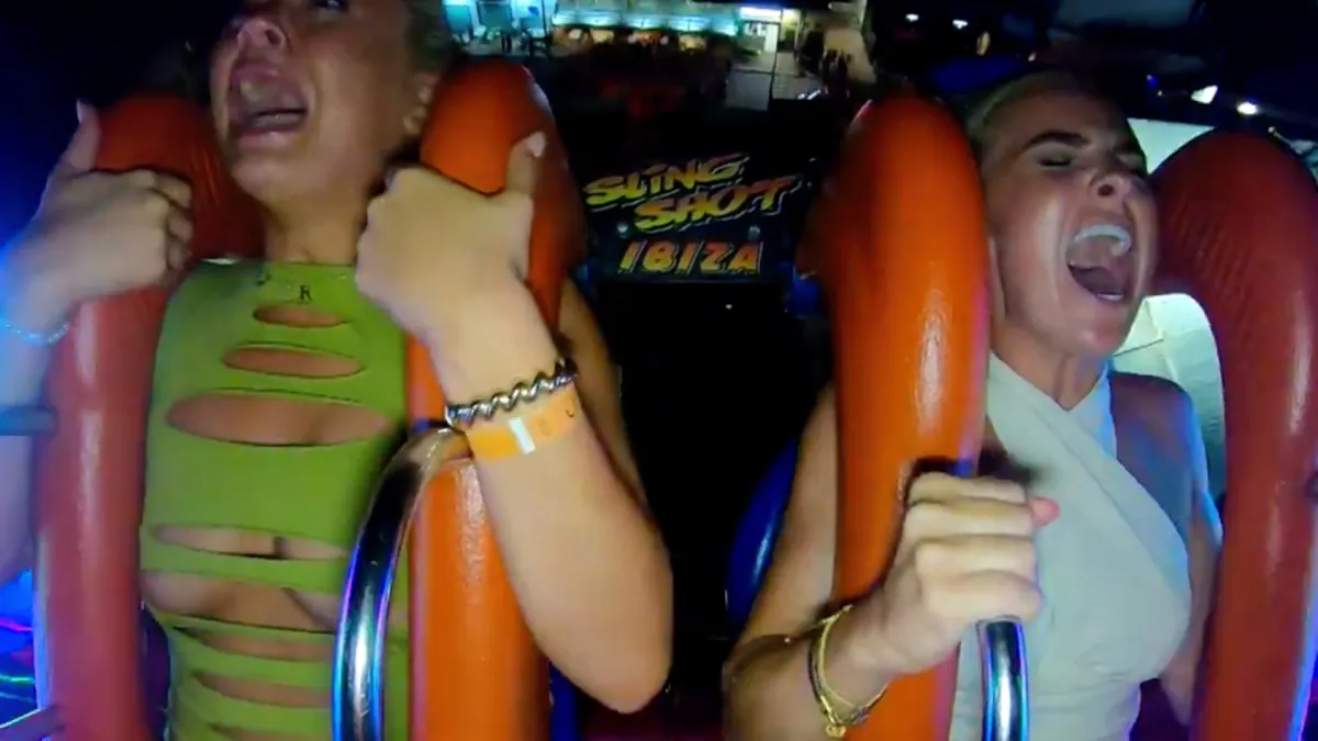 Caitllyn gaat vast nooit meer in Slingshot en dat is best jammer