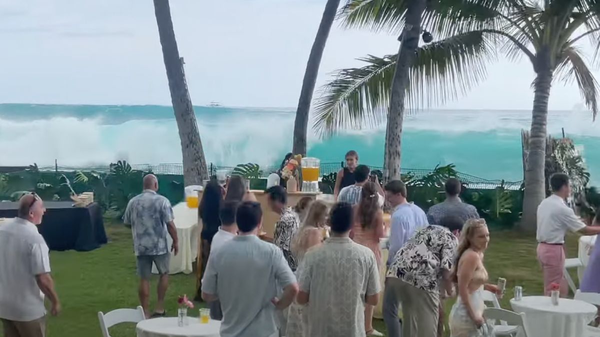 Flinke golf maakte eind aan trouwfeest aan zee op Hawaii