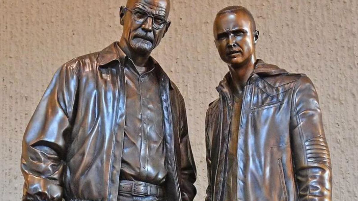 Walter White en Jesse Pinkman krijgen standbeeld in Albuquerque