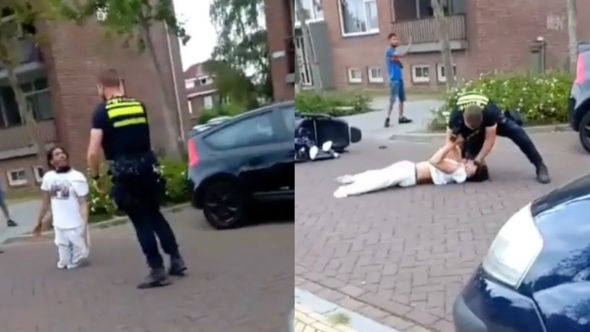 Arrestatie van gast zonder benen levert nogal wat discussie op