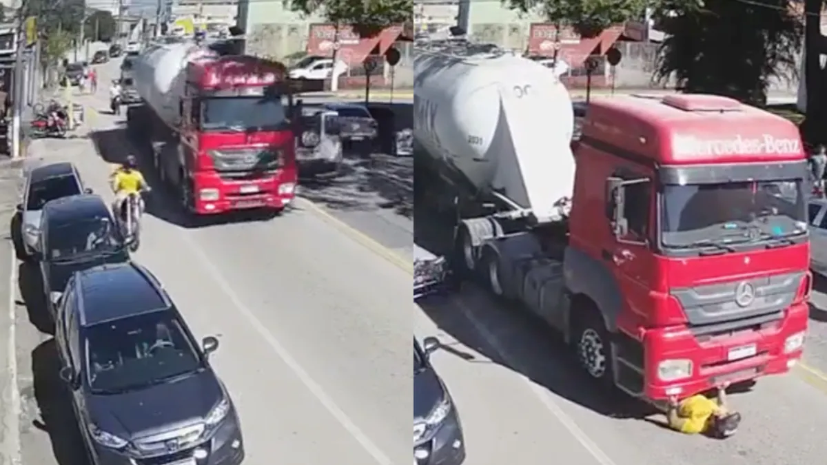 Als je onder betonwagen terecht komen kunt navertellen is er toch iets goed gegaan