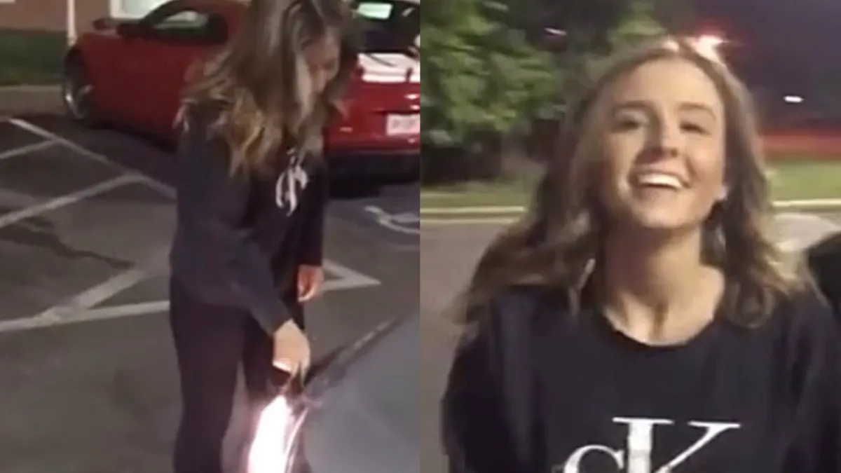 Guy is volledig terecht een beetje bang voor zijn psycho ex-vriendinnetje