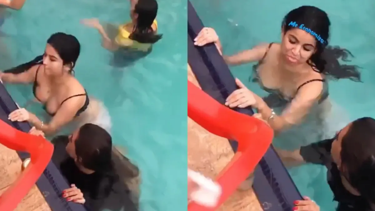 Kipfilets gaan er vandoor tijdens zwemfeestje