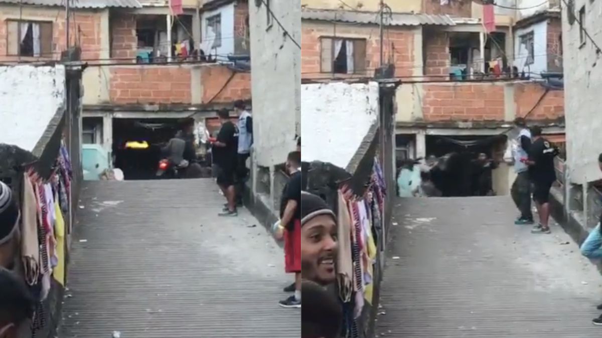 Vuurgevecht tussen drugsbendeleden en politie in Rio de Janeiro lijkt wel scène uit actiefilm