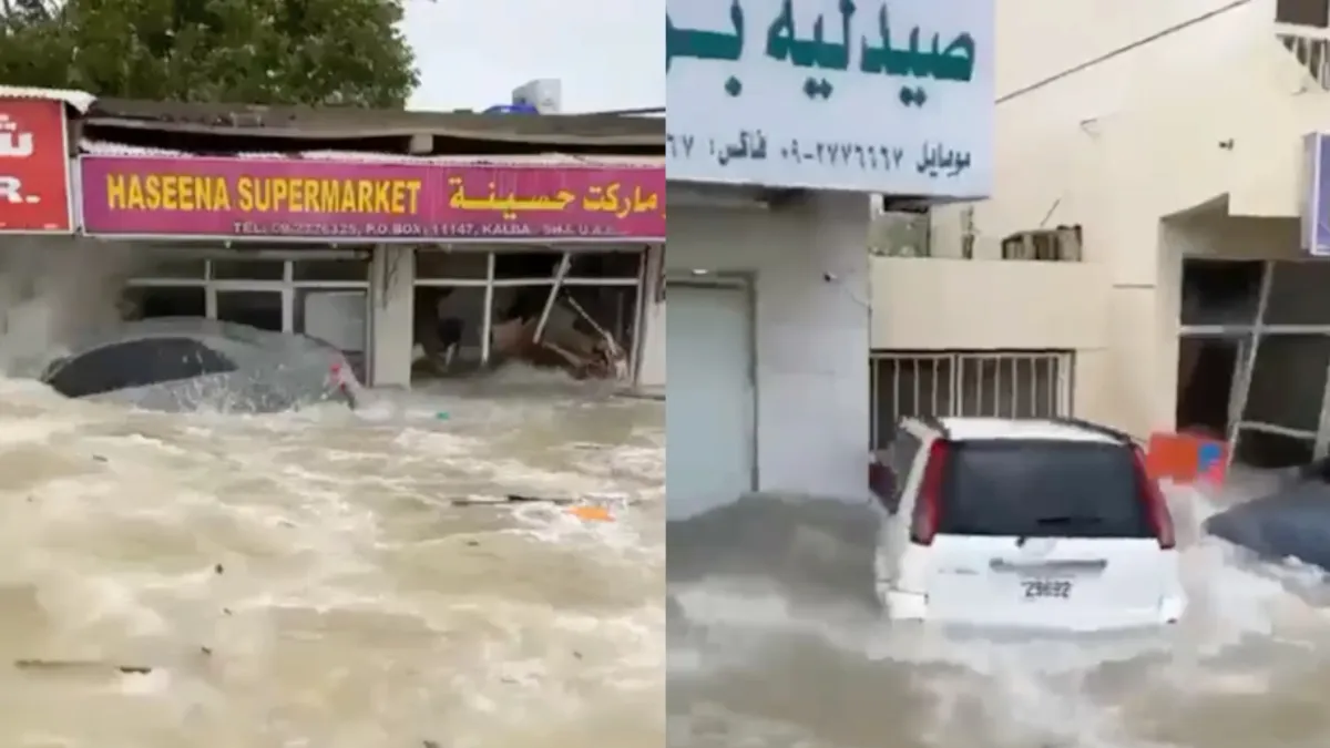 Stortbuien zorgen voor chaos in Verenigde Arabische Emiraten