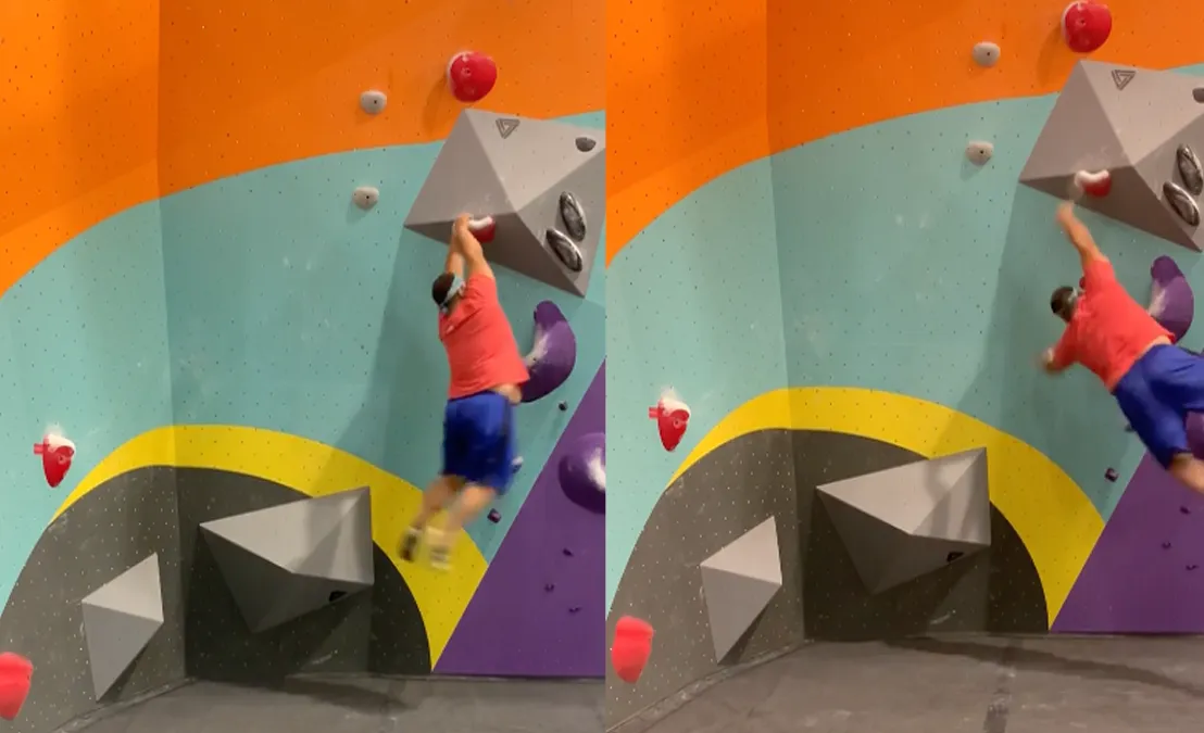 Van de klimmuur afdonderen was nog nooit zo leuk