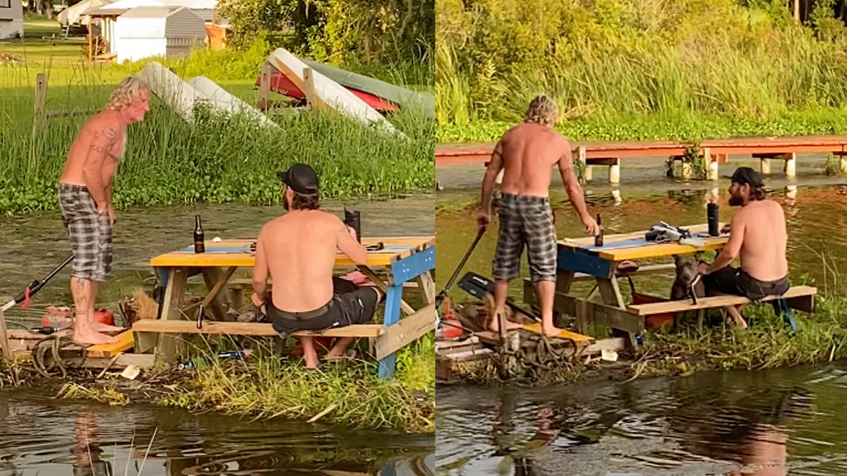 Dé aanrader deze zomer: flaneren op een picknicktafelboot