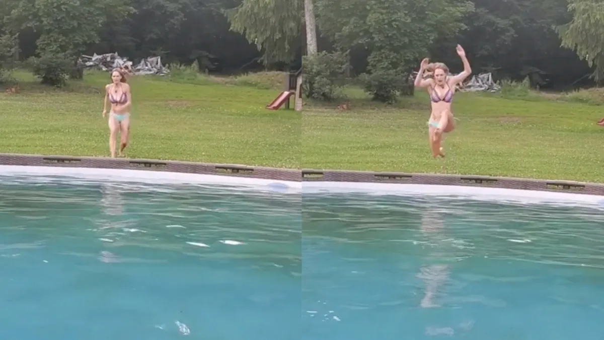 De sterk af te raden manier van zwembad in duiken