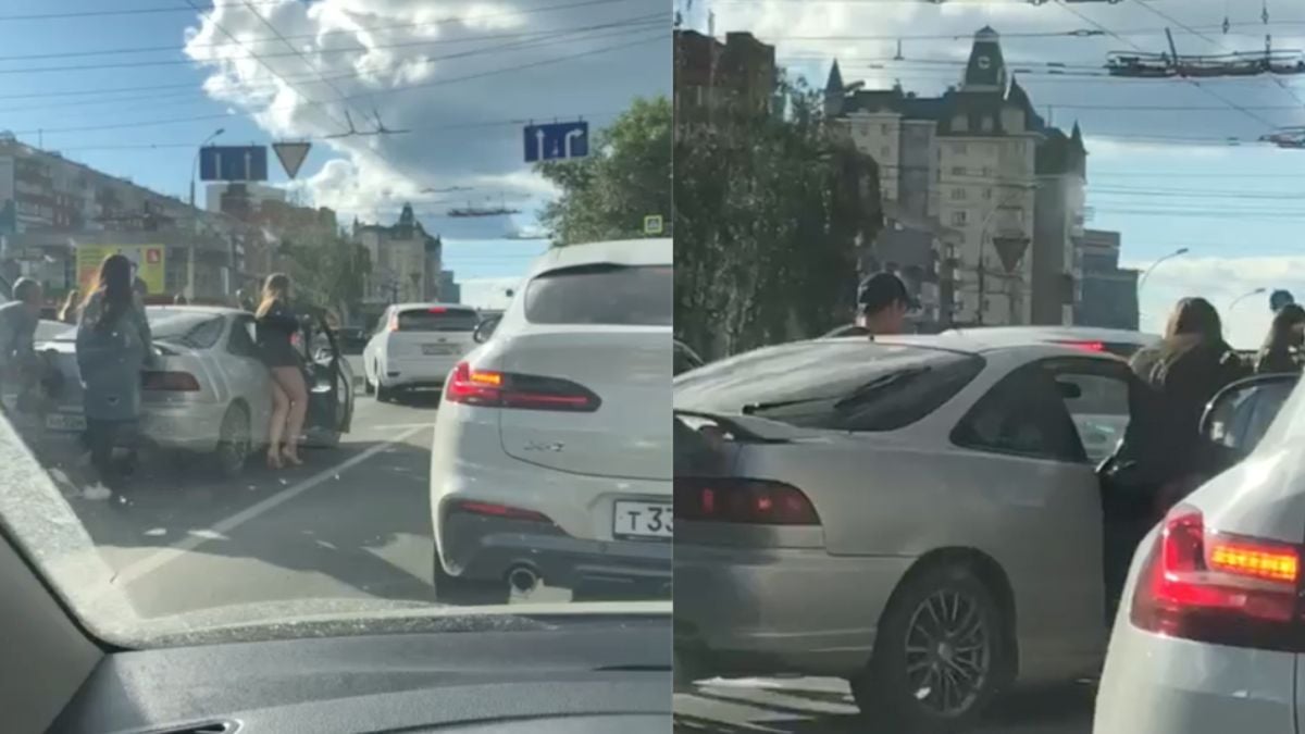 Autopech in Novosibirsk is geen straf voor het oog