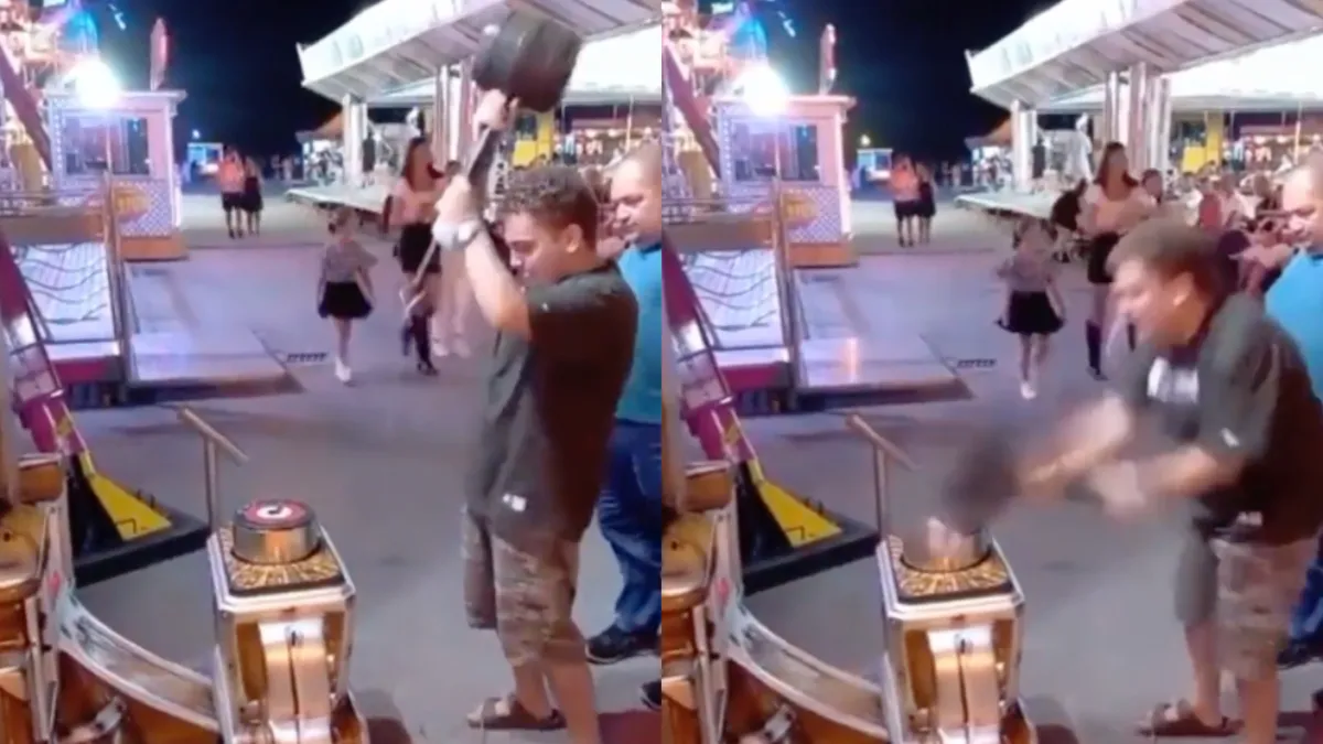 Kop van Jut was net even te veel van het goede voor kermisganger