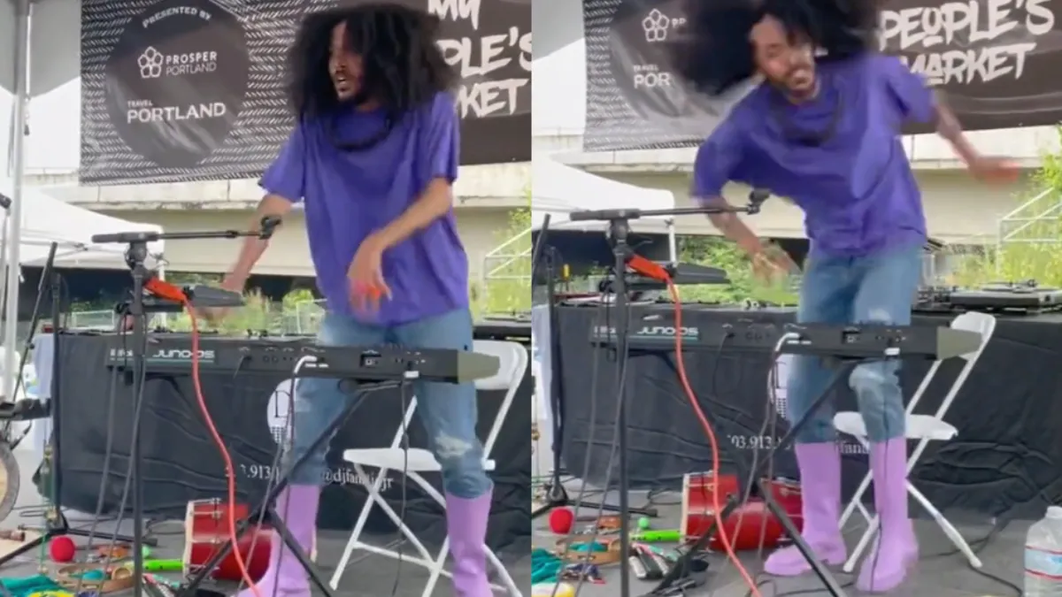 Zeer bijzonder optreden tijdens My People’s Market in Portland